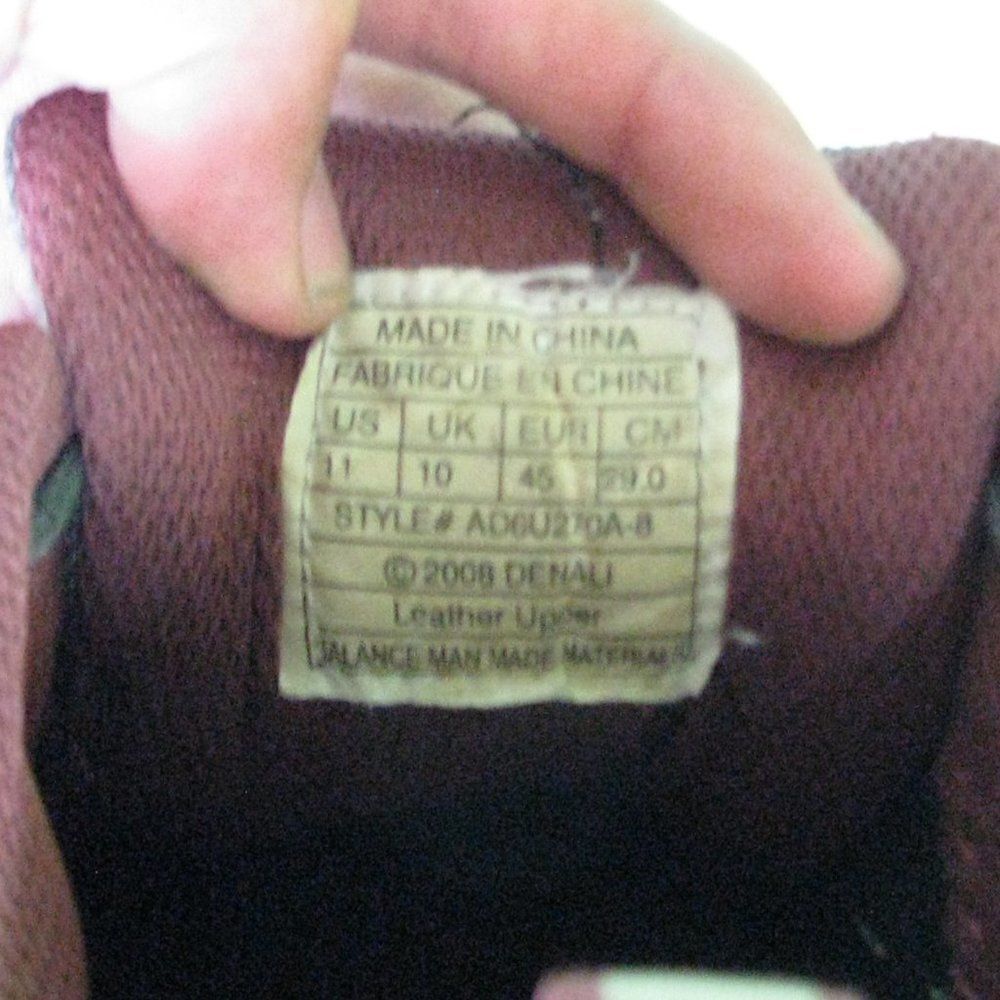 Denali Leather Hiking Shoes - Picture 6 of 7
